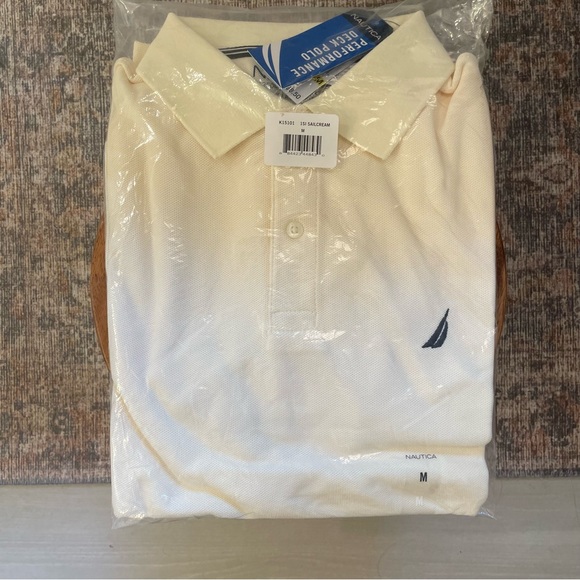 Nautica Other - NWT Nautica Men’s short sleeve Performance Deck Polo CLASSIC fit size medium